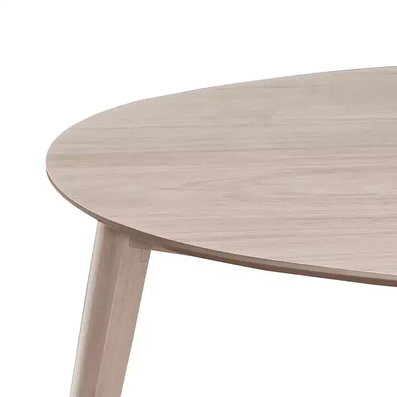 ,Oscar set da pranzo 3 pezzi in legno, Frassino bianco