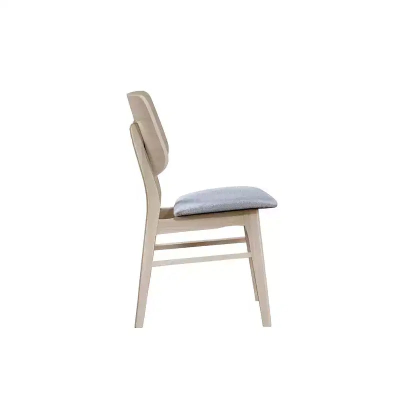 ,Oscar set da pranzo 3 pezzi in legno, Frassino bianco