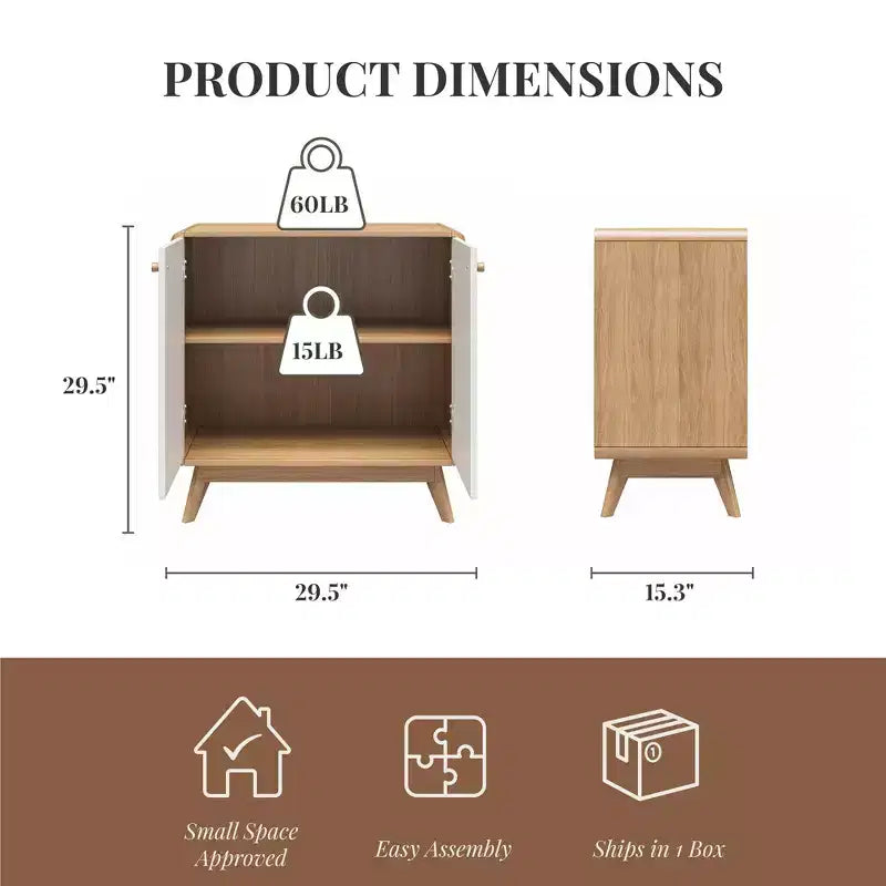 Mobile contenitore Leva in stile scandinavo