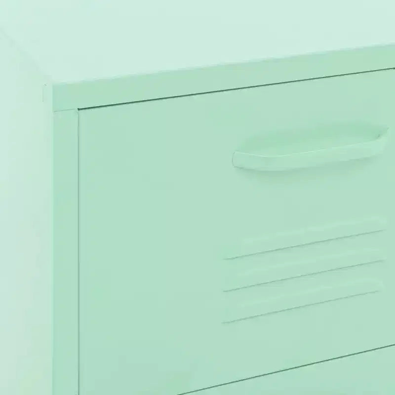 Armadietto Blu Navy in acciaio con piedini regolabili - Ottimo stato