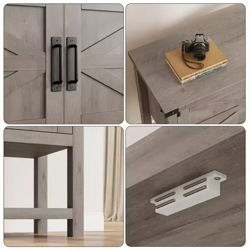 31 Mobile Consolle da Ingresso con Contenitore, Mobile Bar per Caffè in Legno, Madia Stretta, Tavolo per Foyer da Divano per Ingresso Corridoio