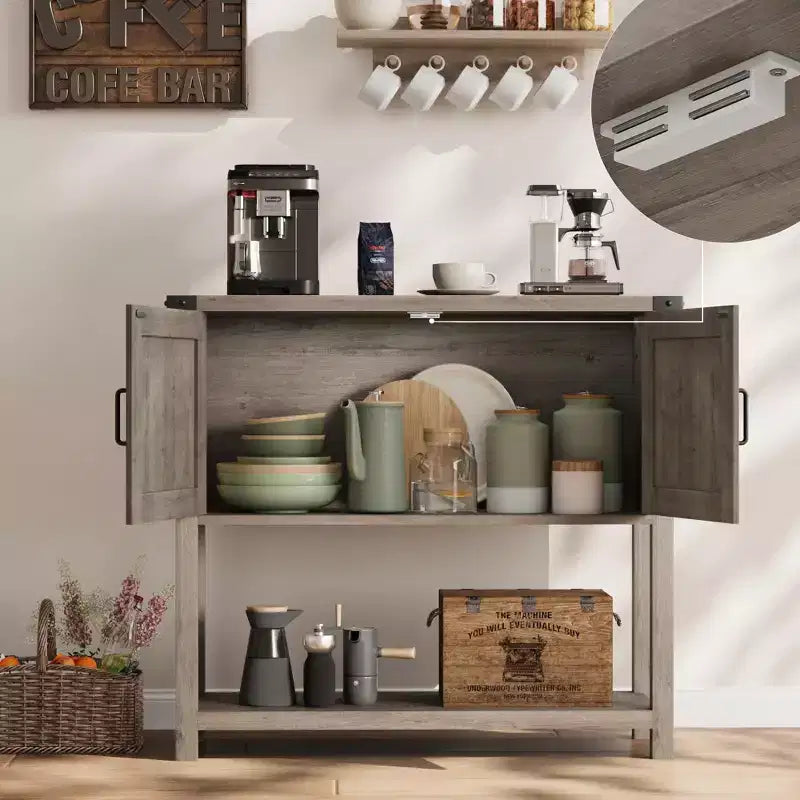 31 Mobile Consolle da Ingresso con Contenitore, Mobile Bar per Caffè in Legno, Madia Stretta, Tavolo per Foyer da Divano per Ingresso Corridoio