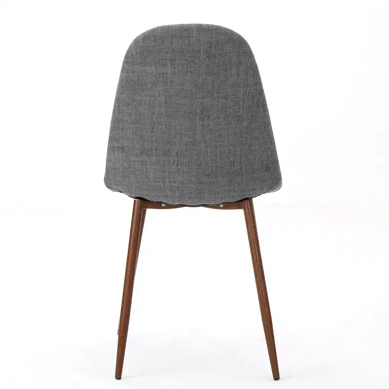 Sedie da pranzo Haleigh in tessuto imbottito, stile Mid-Century Modern